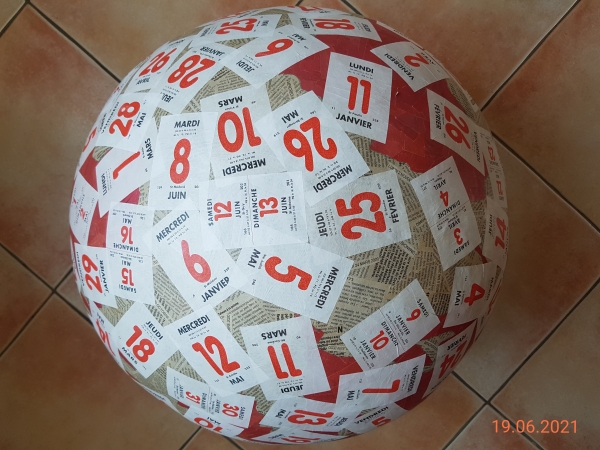 Mappemonde le 19 juin 2021